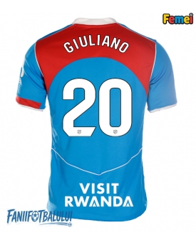 Atletico Madrid Giuliano Simeone #20 Tricou Fotbal Replică 2025-26 Femei Treilea